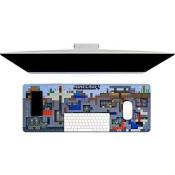 XL Minecraft World Mousepad (30x80 cm)