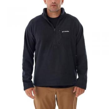 Forro Polar Columbia Fast Trek™ III con Media Cremallera, Negro, S a XL para Hombre