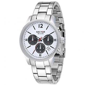 Sector Men's Chronograph Quartz Watch with Stainless Steel Strap R3273693003