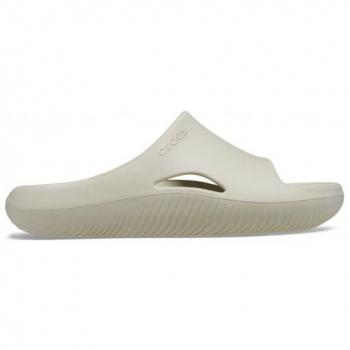 Crocs Mellow Recovery Slide Unisex Sandals - Beige