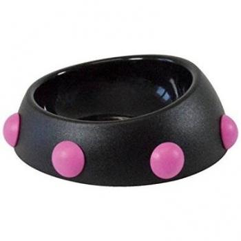 United Pets cd00175nr Feeder for Cat, XS, Black/Pink