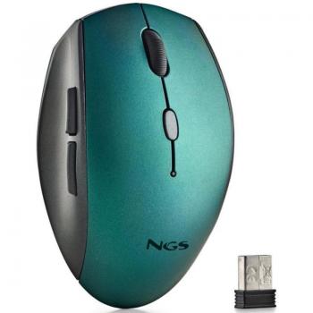 Ratón Inalámbrico NGS Bee Blue 1600 DPI Azul