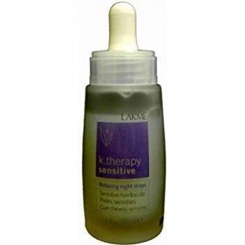 Lakmé K.Therapy Sensitive Night Drops - Suero Nocturno Intensivo para Cuero Cabelludo Sensible de 30 ml
