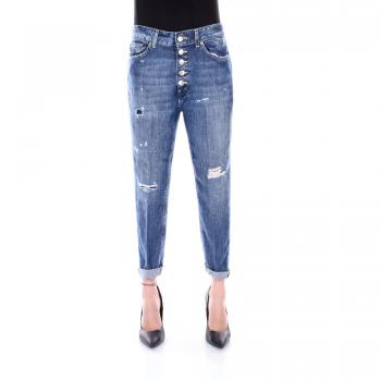 Dondup Skinny Jeans Female Blue Size W24