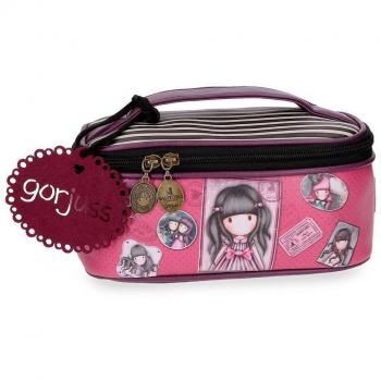 Gorjuss Sugar and Spice Neceser de Viaje, 22 cm, 2.2 litros, Morado
