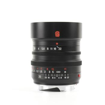 7Artisans 35mm f/1.4 Lens for Leica M (Black)