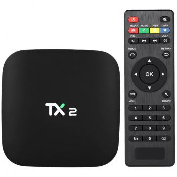 Docooler Smart TV Box Android 6.0 Rockchip RK3229 Quad Core UHD 4K VP9 H.265 Mini PC 2GB / 16GB DLNA WiFi LAN HD Media Player EU Enchufe