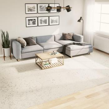 Alfombra de pelo largo moderna PAMPLONA 300x400cm Color Antracita, Beige, Crema y más - Alfombra de Piso para Sala de Estar, Dormitorio, Habitación, Salón