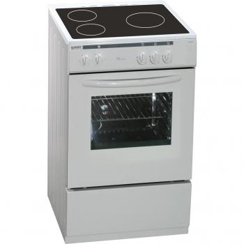 ROMMER CVH-50 - Cocina (Independiente, Color blanco, Giratorio, 53L, 2000W, Eléctrico)