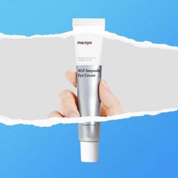 ManyoFactory 4GF Ampoule Eye Cream 30ml - Firming eye cream to treat wrinkles, puffiness, and dark circles