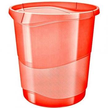 Esselte Papelera, 14L, Plástico, Naranja, Colour'Ice, 626288