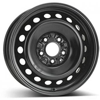 Rueda de Acero Alcar 6.5x16 ET40 5x114.3 CB66 Negra/Silver