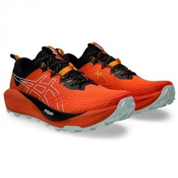 Zapatillas de Trail Running Asics Gel-Trabuco 13 Hombre Naranja/Rojo, Talla 42 EU