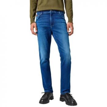 Wrangler Texas Slim Fit Men's Jeans - Blue Jam, 34W/36L