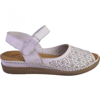 Sandalias de mujer TREINTAS L1017 PIEL blanco
