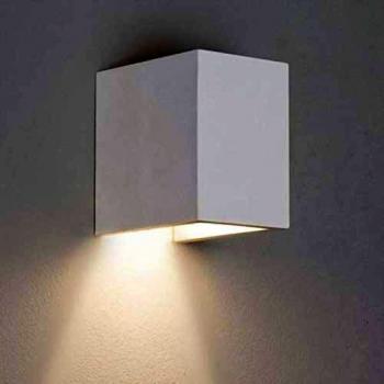 Aplique de Pared Interior Astro Parma 110 - Yeso Pintable, GU10, Diseño Británico