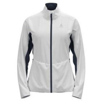 Chaqueta Softshell Odlo Markenes Blanco para mujer, ideal para esquí de fondo