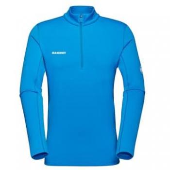 Sudadera técnica de montaña Mammut Aenergy con media cremallera para hombre, color azul