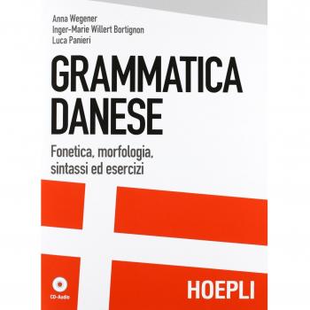 Grammatica Danese - Libro de gramática danesa, incluye explicaciones detalladas de la gramática, ejercicios prácticos, vocabulario esencial y ejemplos contextualizados para facilitar el aprendizaje del idioma danés