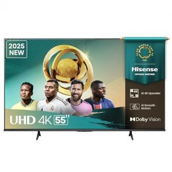 Hisense 55A6Q 55 Ultra HD 4K Smart LED TV with Dolby Audio and VIDAA