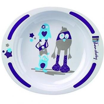 Plato de Melamina ThermoBaby Mi Pequeño Monstruo
