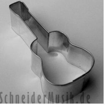 Cortador Metálico para Galletas de Guitarra - 80 x 37 mm, Multicolor
