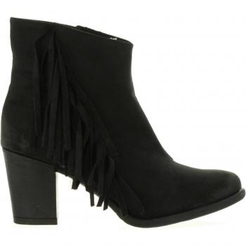 Mustang - Botines Seneca negro-Altura tacón: 7,5cm- - 53946 - Talla 36