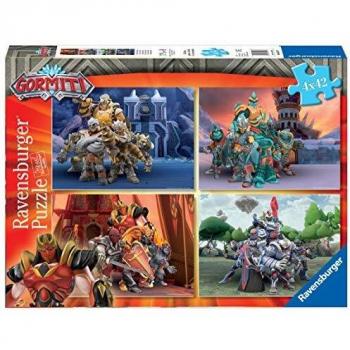 Puzzle Metamorfo Gormiti 4x42 Piezas Multicolor