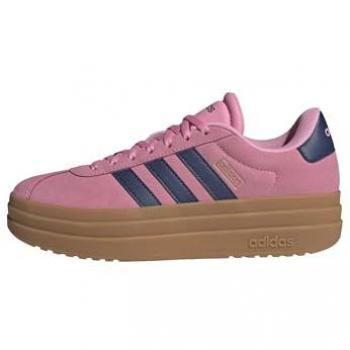 Adidas VL Court Bold Women's Sneakers - Bliss Pink / Dark Blue / Gold Metallic