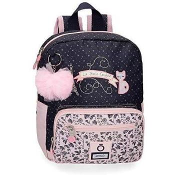 Enso Belle Epoque Mochila de Paseo pequeña Multicolor 23x28x10 cms Poliéster 6.44L