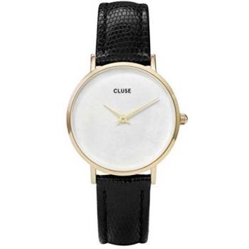 Cluse Reloj Analógico para Mujer de Cuarzo con Correa en Cuero CL30048