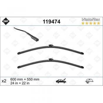 SWF 119474 Limpiaparabrisas, Set de 2