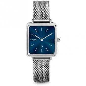 Reloj de Mujer Millner 0010808 ROYAL - Diseño elegante, esfera redonda, correa de acero inoxidable, resistente al agua, mecanismo de cuarzo