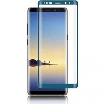 Todotumovil Protector de Pantalla Samsung Galaxy Note 8 Azul Completo 3D Cristal Templado Vidrio Curvo para movil