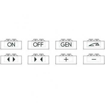 Kit de Pictogramas Iluminables Genéricos Tech NT4915KIT - BTicino