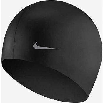 Nike Swim Solid Silicone Children's Cap - Black