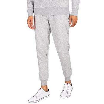 Pantalón de Chándal Tommy Jeans Slim Fit Gris Claro para Hombre - L