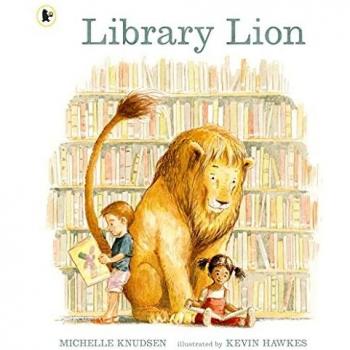 Libro Biblioteca León - Edición en Rústica por Michelle Knudsen con ilustraciones de Kevin Hawkes