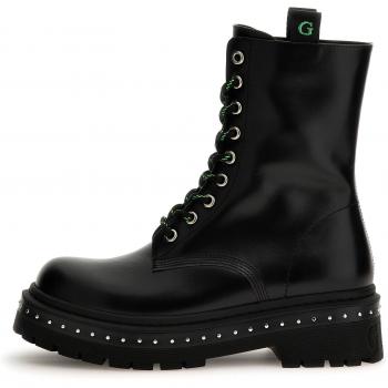 GUESS Women's Black Joya Boot - Lace-up Ankle Boots - Female - Black - Size 8 US (EU 38, UK 5)
