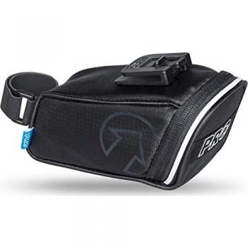 PRO Bolsa Sillín Medi QR Accesorios Bici, Adultos Unisex, Negro