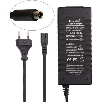 TangsFire Cargador de batería Patinete Compatible Xiaomi M365 Ninebot ES1 ES2 E22 E25 reemplazo para Scooter Xiaomi Bicicleta eléctrico