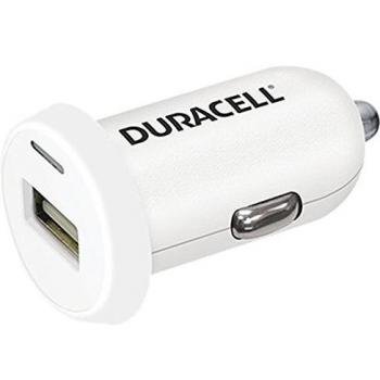 Duracell coche de 12 V/24 V 2.4 A cargador para tablet/smartphone