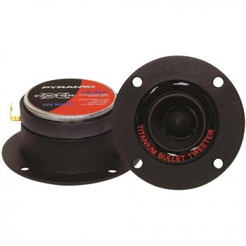 Pyramid TW18BK - Tweeter para coche de 300 W, negro y rojo