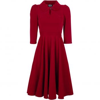 H&R London Vestido Glamourous Velvet Tea Dreams Vestido Rojo XS