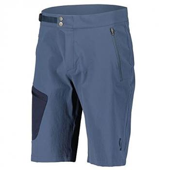 Scott Pantalones Cortos de Montaña EXPLORAIR LIGHT para Hombre, Color Metal Blue/Dark Blue, Talla S