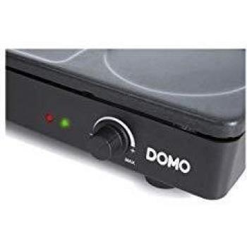 Set Gourmet 3 en 1 Domo DO8712W - Plancha, Wok y Grill - 1000 W para 4 personas