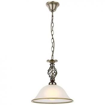 Lámpara Colgante Odin 60208H - Metal Latón Ø30cm E27 60W