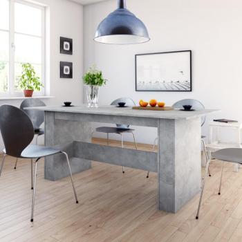 Mesa de comedor Selva forma rectangular 76x180x90 cm