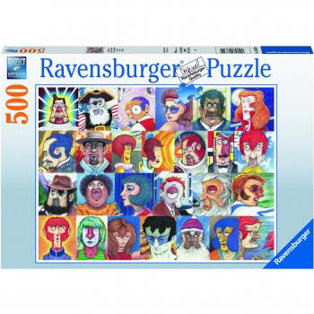 Typefaces Puzzle 500 piece — Ravensburger