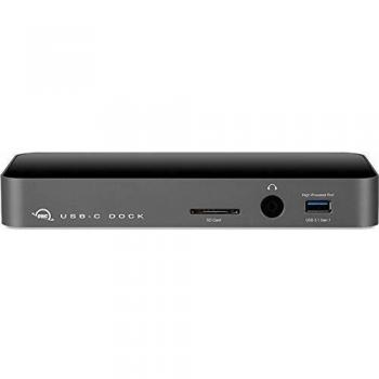 OWC Dock USBC 10Puertos 80W potencia Oro + adaptador Mini DisplayPort a HDMI